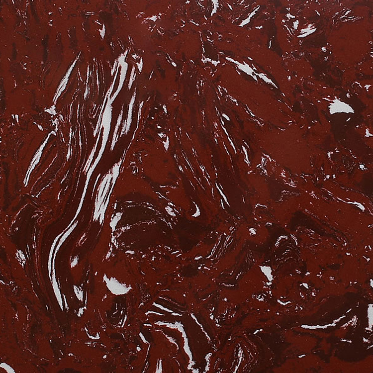 Artificial Red Marble