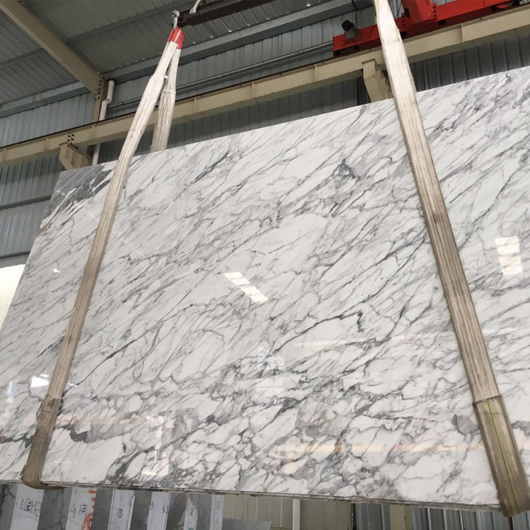 alaska white marble slabs