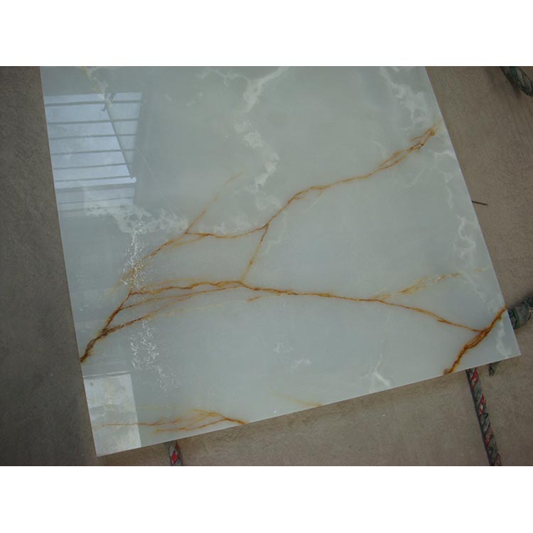 Natural White Onyx Marble Tiles